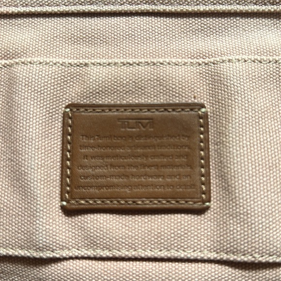 Tumi Canvas Tote - Picture 2 of 6